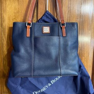 Dooney & Bourke Small Lexington Shopper Navy